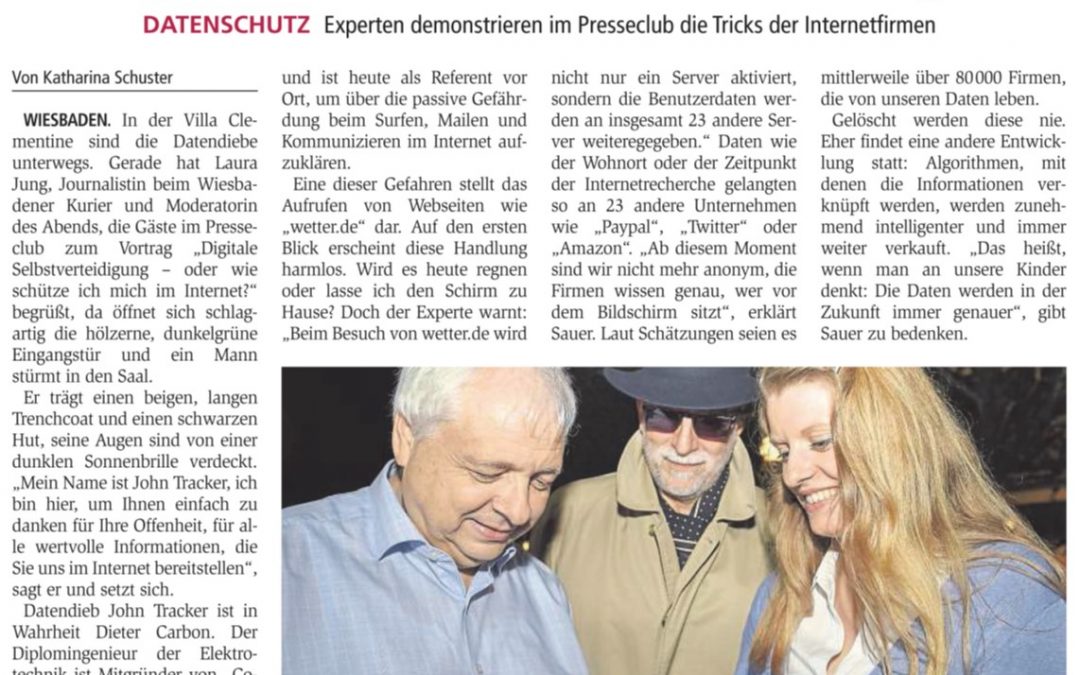 Comidio demonstriert mittels Trutzbox die Gefahren im Internet